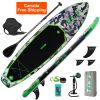 Free Shipping Dropshipping Canada Warehouse Have Stock SUP Stand Up Paddle Board 10'8"x33''x6'' Inflatable Paddleboard Soft Top Surfboard with ISUP Ac