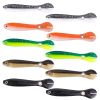 10Pcs Soft Fishing Lures Realistic Bass Loach Swimming Lure