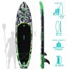 Free Shipping Dropshipping Canada Warehouse Have Stock SUP Stand Up Paddle Board 10'8"x33''x6'' Inflatable Paddleboard Soft Top Surfboard with ISUP Ac