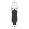 Inflatable Stand Up Paddleboard Set Red and White