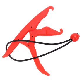 Plastic Fish Grip Fishing Gear (Option: Red-Large Plastic Fish Grip)