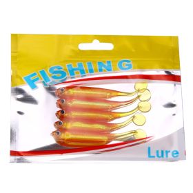 Colorful Freshwater Sea Fishing With Fake Bait (Option: Golden-5pcs)