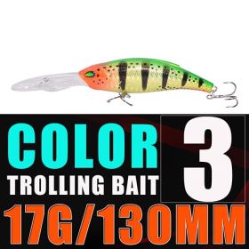 Long Throw Sea Fishing Route Sub Hard Bait 130cm 17g (Option: 3 style)