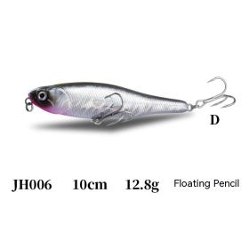 Lure Floating Pencil Noise Lure 87mm Simulation Fake Fish (Option: JH006D 10cm 128g)