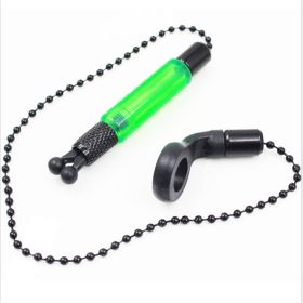 Simple Soft Chain Rocker Fishing Alarm (Color: Green)