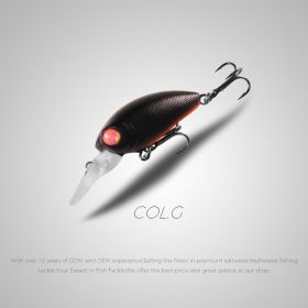 Lure 32mm Mini Fatty Fishing Lure (Option: G)