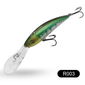 Yuantou Road Subhard Bait Floating Long Tongue Plate 90mm16g (Option: R003 90mm 16g)