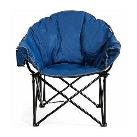 Multiple Applicable Places Portable Outdoor Camping Chair (Type: Camping Chair, Color: Navy)