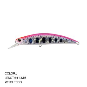 Lure Bait Minnow Bionic Fishing (Option: J)